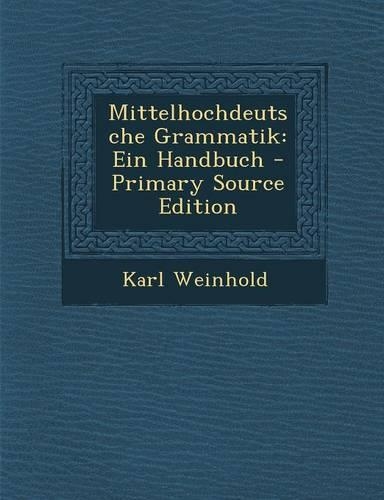 Mittelhochdeutsche Grammatik