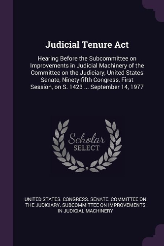 Judicial Tenure ACT