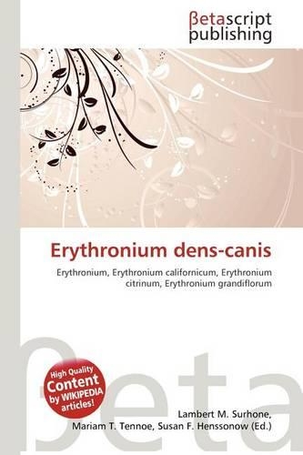 Erythronium Dens-Canis