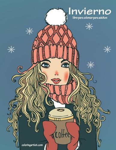 Invierno libro para colorear para adultos 1