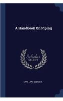 A Handbook On Piping