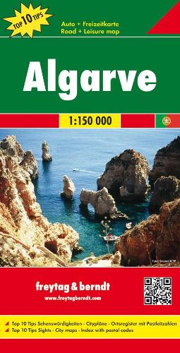 Algarve Road Map 1:150 000