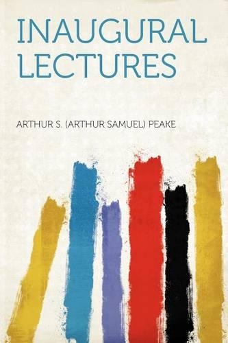 Inaugural Lectures