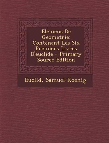 Elemens de Geometrie