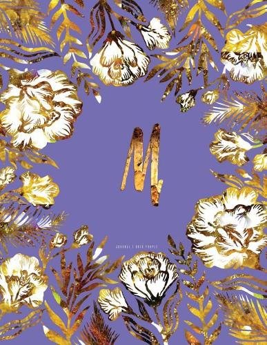 M Journal - Gold Purple