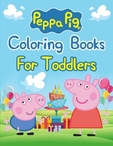 Peppa Pig Coloring Books For Toddlers