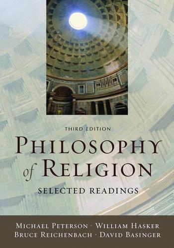 Philosophy of Religion