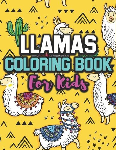 Llamas Coloring Book for Kids