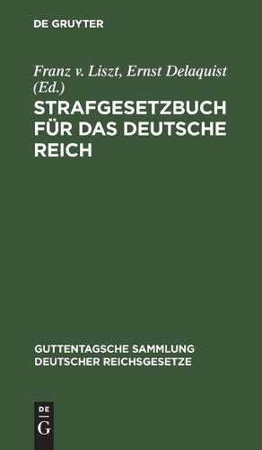 Strafgesetzbuch Für Das Deutsche Reich