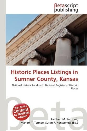 Historic Places Listings in Sumner County, Kansas