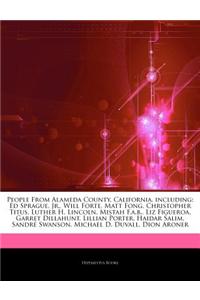 Articles on People from Alameda County, California, Including