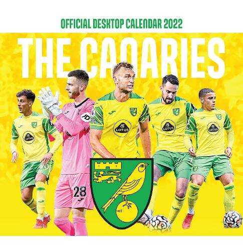 The Official Norwich City FC Desk Calendar 2022