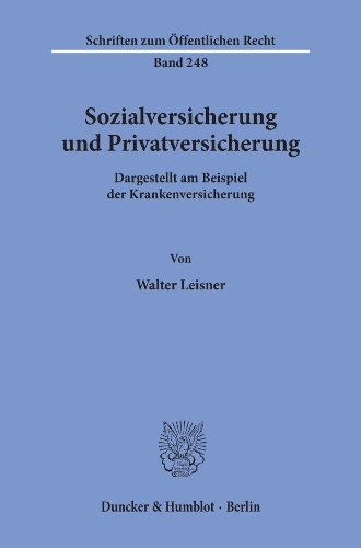 Sozialversicherung Und Privatversicherung