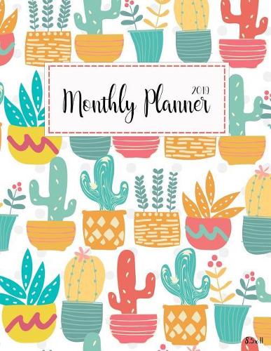 2019 Monthly Planner 8.5 x 11