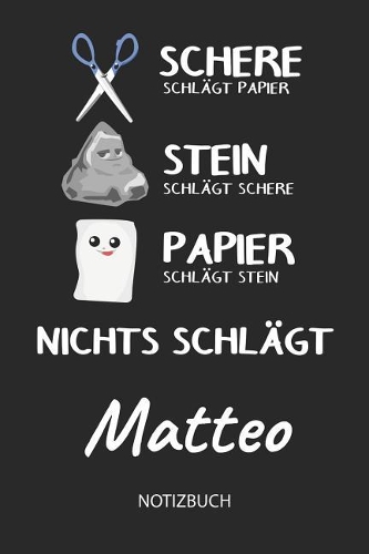 Nichts schlägt - Matteo - Notizbuch