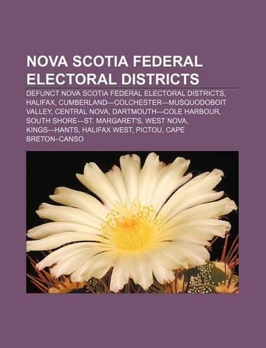 Nova Scotia Federal Electoral Districts