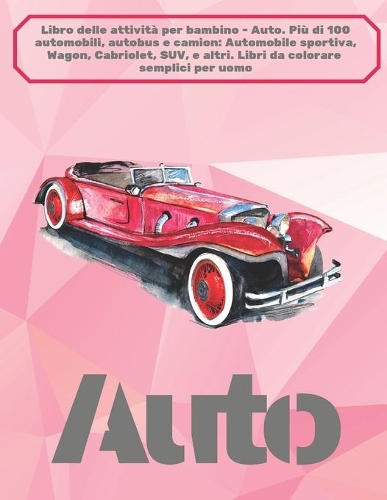 Libro delle attività per bambino - Auto. Più di 100 automobili, autobus e camion