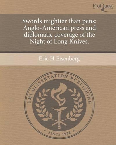 Swords Mightier Than Pens