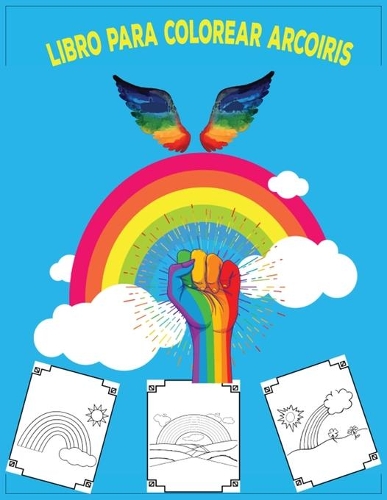 libro para colorear arcoiris