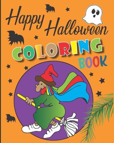 Happy Halloween Coloring Book