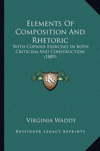 Elements Of Composition And Rhetoric