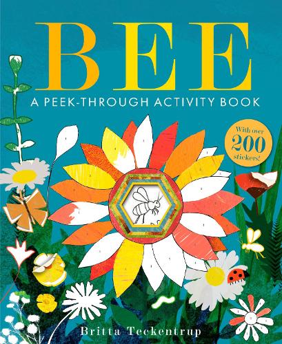Bee: A Peek-Through Activity Book: With over 200 stickers