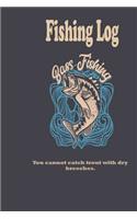 Cast away your troubles. Go fishings.