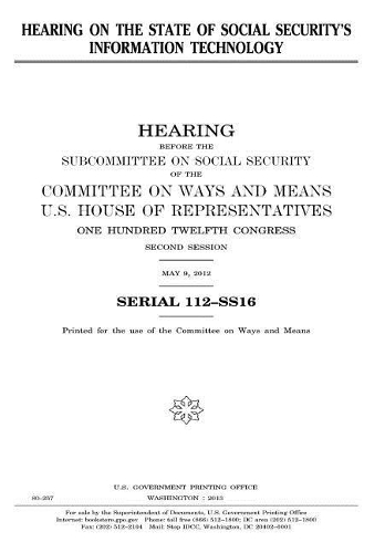 Hearing on the State of Social Security's Information Technology