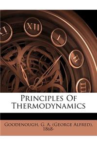 Principles of Thermodynamics