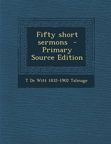 Fifty Short Sermons