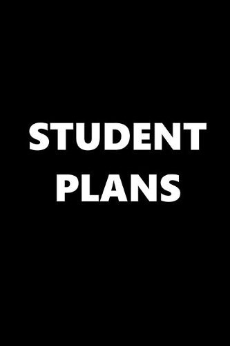 2020 Weekly Planner School Theme Student Plans Black White 134 Pages