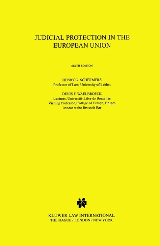 Judicial Protection in the European Union