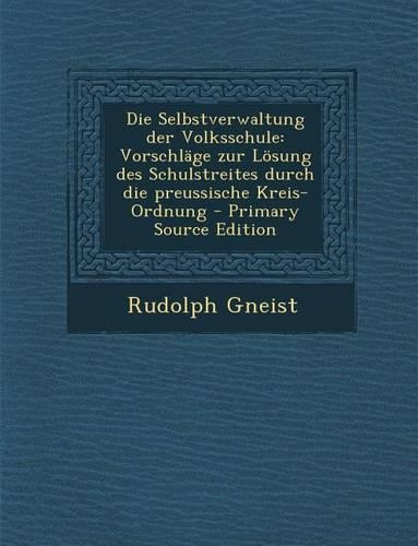 Die Selbstverwaltung Der Volksschule