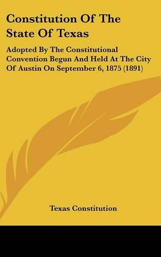 Constitution of the State of Texas