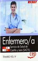 Enfermero/a. Servicio de Salud de Castilla y Leon (SACYL). Temario Vol.IV