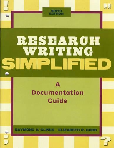 Research Writing Simplified