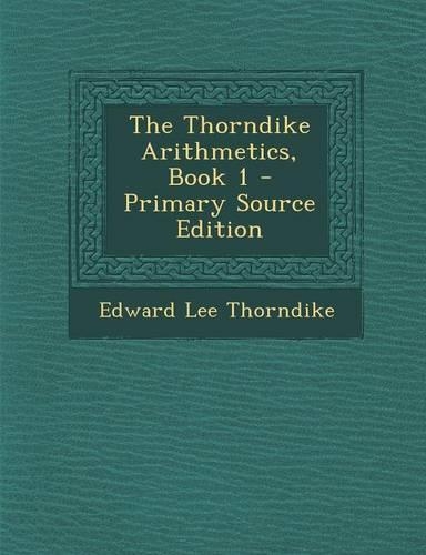 The Thorndike Arithmetics, Book 1