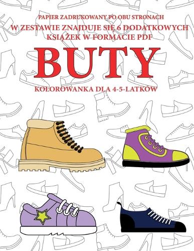 Kolorowanka dla 4-5-latków (Buty)