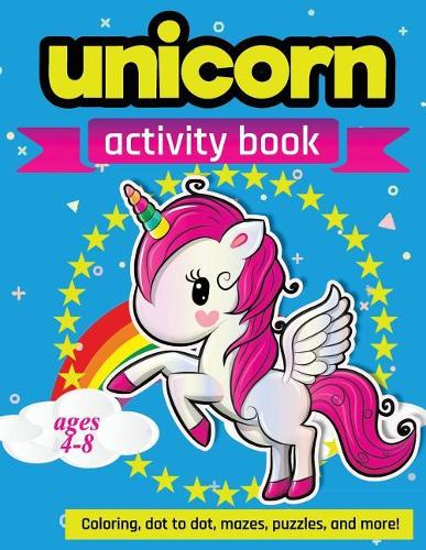 Unicorn Activity Book Ages 4-8