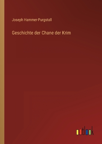 Geschichte der Chane der Krim