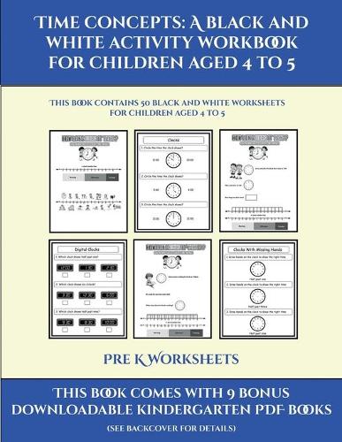 Pre K Worksheets (Time concepts