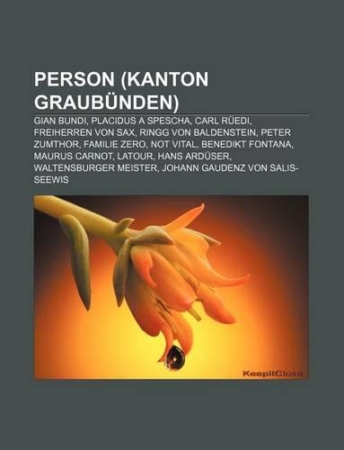 Person (Kanton Graubunden)