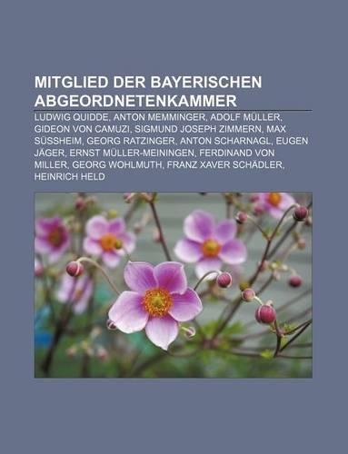 Mitglied Der Bayerischen Abgeordnetenkammer
