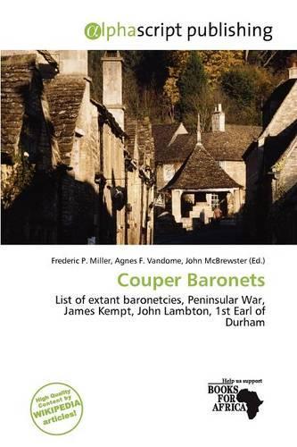 Couper Baronets