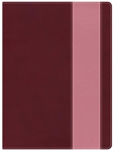 NKJV Holman Full-Color Study Bible Crimson/Coral
