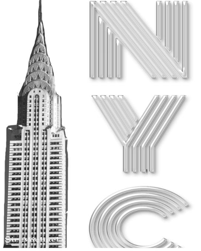 New York City Chrysler Building Writing Drawing Journal