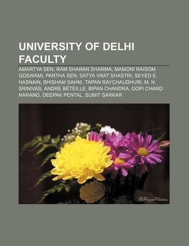 University of Delhi Faculty