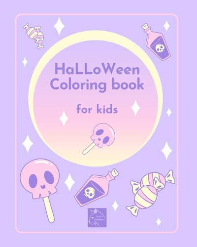 Halloween coloring book for kids