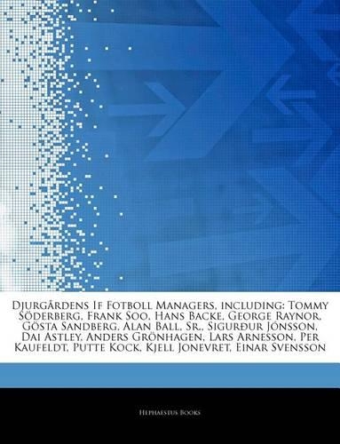 Articles on Djurg Rdens If Fotboll Managers, Including