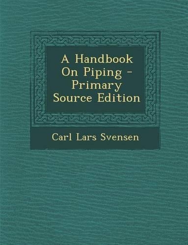 Handbook on Piping